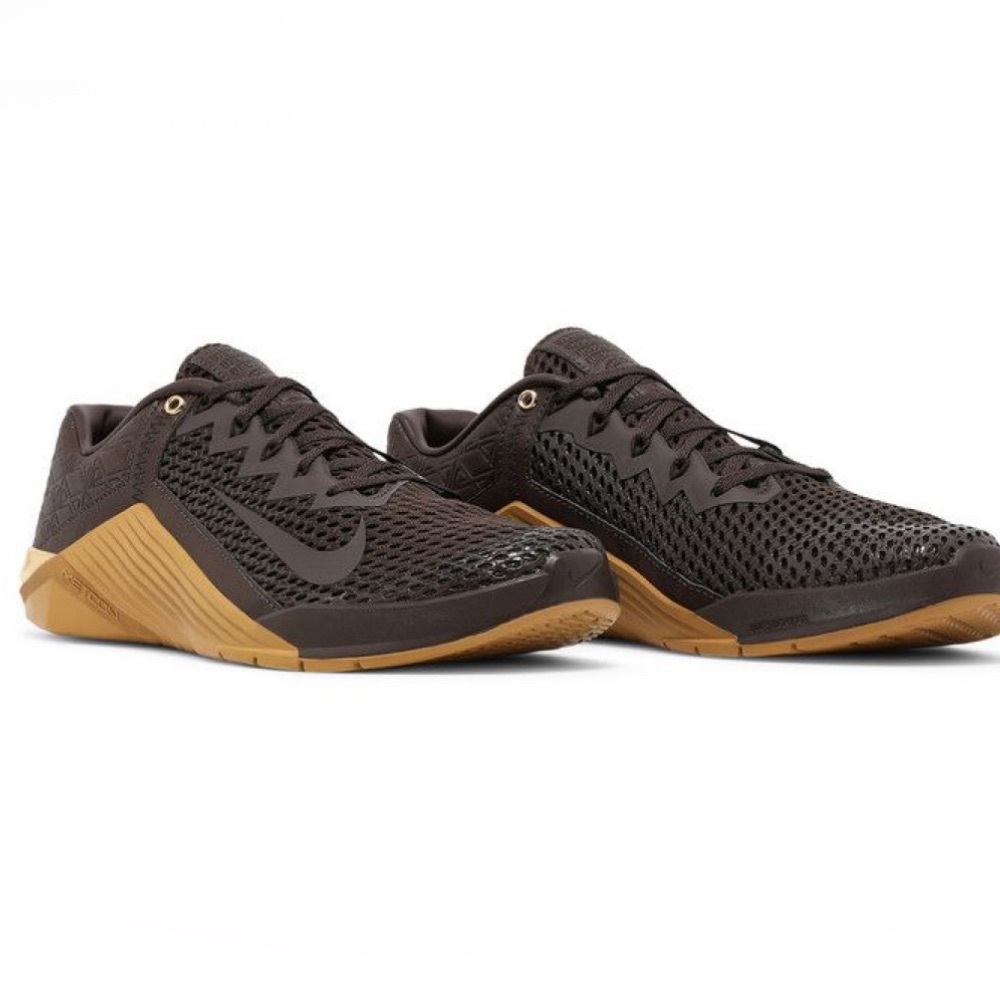 Nike Metcon 6 Premium Brown Wheat size mens 8 womens 9.5